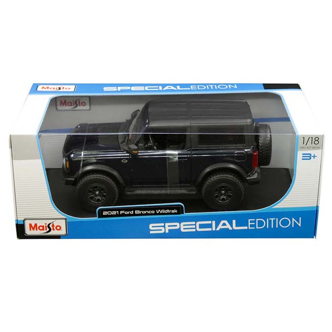 MAISTO 1:18 SP. ED. (B) - 2021 FORD BRONCO WILDTRAK  (2 DOOR
