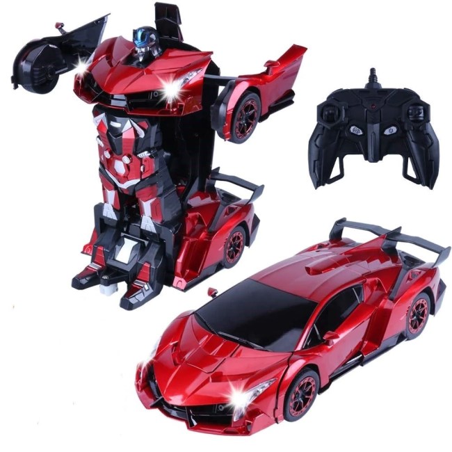 FUNNY BOX RC TRANSFORMER CAR