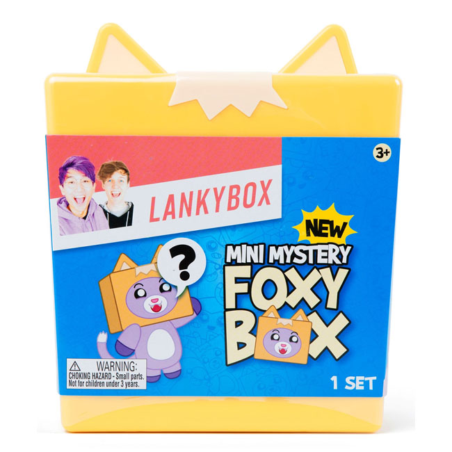 LANKY BOX MINI FOXY MYSTERY BOX WITH 9 TOYS