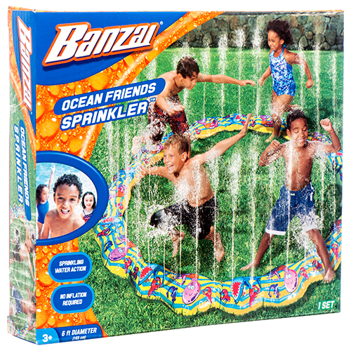 BANZAI OCEAN FRIENDS SPRINKLER RING