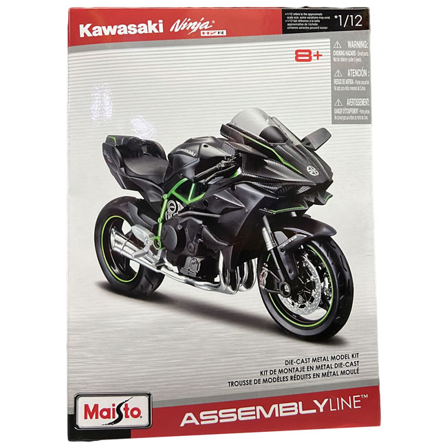 MAISTO 1:12 AL MOTORCYCLE CONTROLYCLES - KAWASAKI NINJA H2R