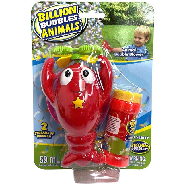 PLACO TOYS ANIMAL BUBBLE BLOWER 2 STYLES