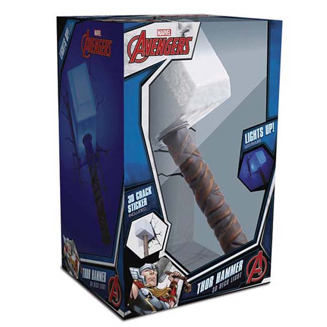 THE SOURCE THOR HAMMER 3D DECO LIGHT