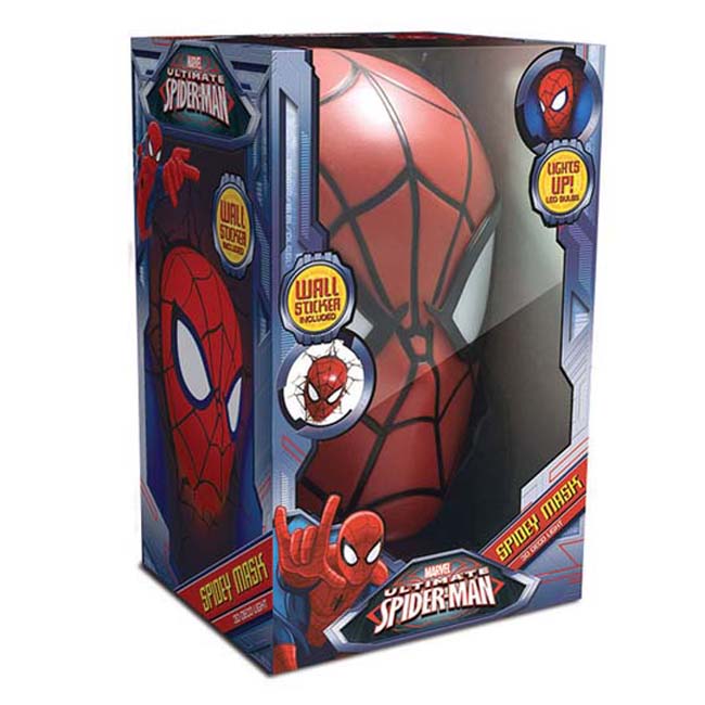 THE SOURCE SPIDERMAN FACE 3D DECO LIGHT
