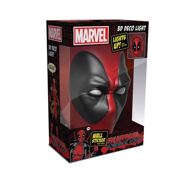 THE SOURCE MARVEL DEADPOOL 3D DECO LIGHT