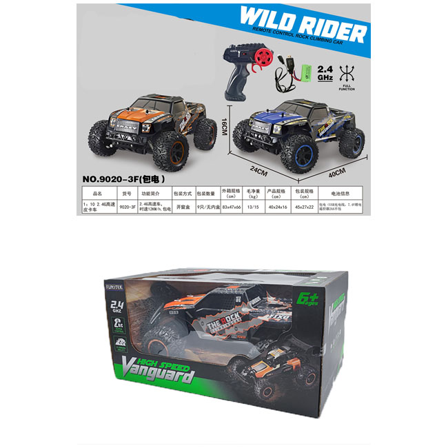 FUNSTER 1:10 2.4G THE ROCK CLIMBER R/C CAR