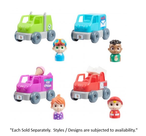 COCOMELON BUILD A VEHICLE & FIGURE