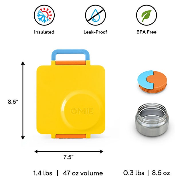 OMIELIFE BOX THERMOS 250ML SUNSHINE
