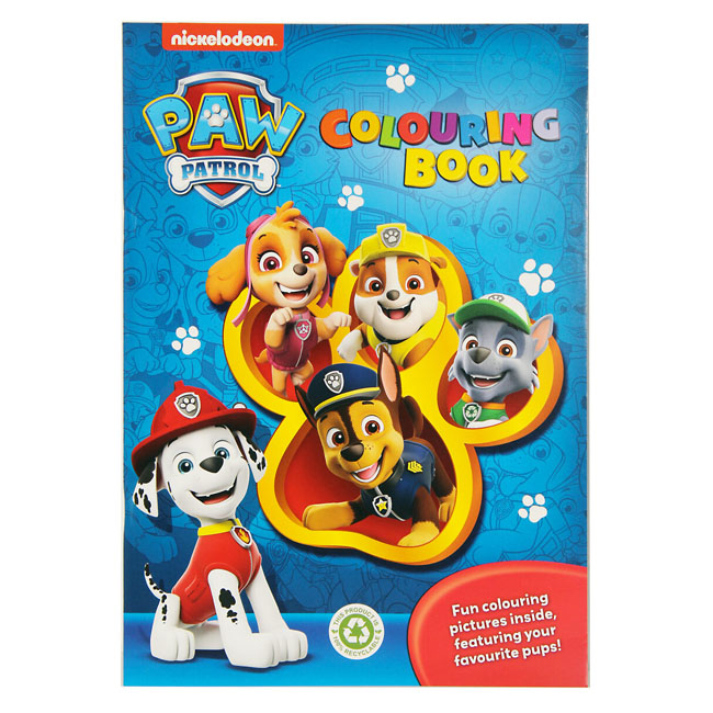 ALLIGATOR PAW PATROL COLORING BOOK