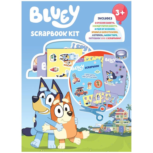 ALLIGATOR BLUEY SCRAPBOOK KIT