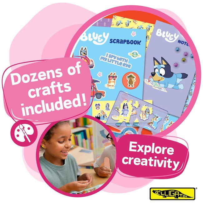 ALLIGATOR BLUEY SCRAPBOOK KIT