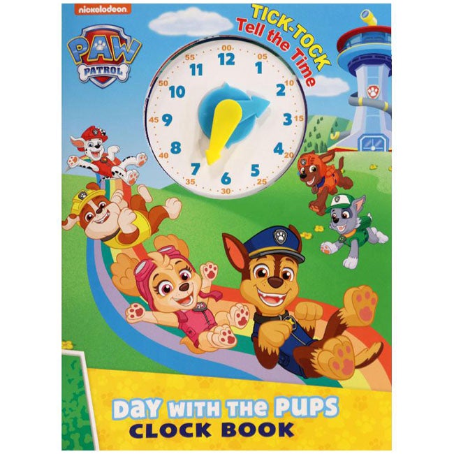 ALLIGATOR PAW PATROL CLOCK BOOK