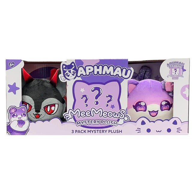 APHMAU MEEMEOWS MYSTERY APHMAU AND FRIENDS PLUSH 3-PACK
