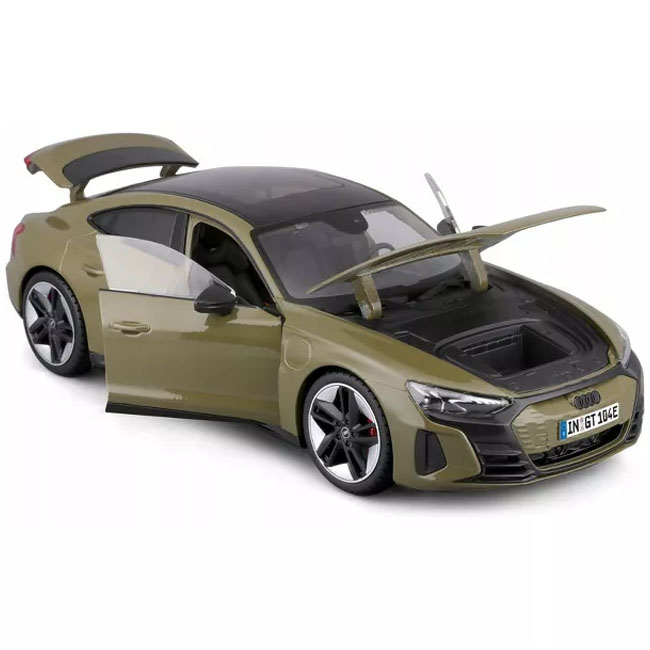 BURAGO 1:18 DIECAST AUDI RS E-TRON GT 2022 GREEN