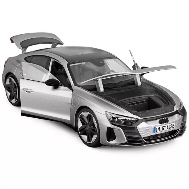 BURAGO 1:18 DIECAST AUDI RS E-TRON GT 2022 SILVER