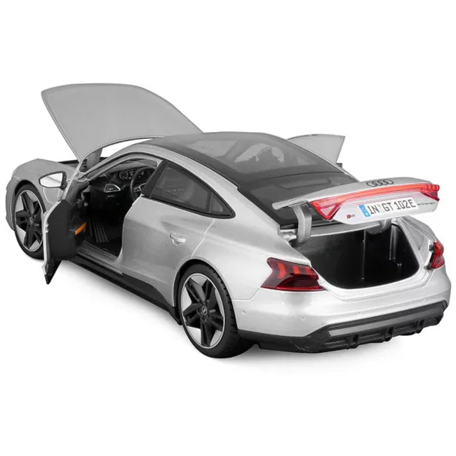 BURAGO 1:18 DIECAST AUDI RS E-TRON GT 2022 SILVER