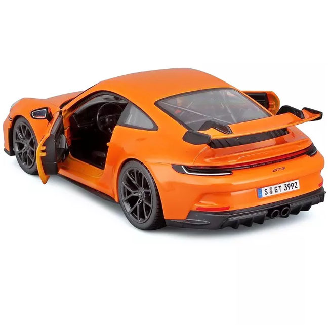 BURAGO 1:24 DIECAST PORSCHE 911 GT3 ORANGE