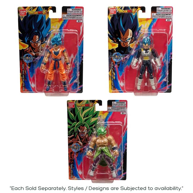 DRAGONBALL SUPER ACTION FIGURE ASST