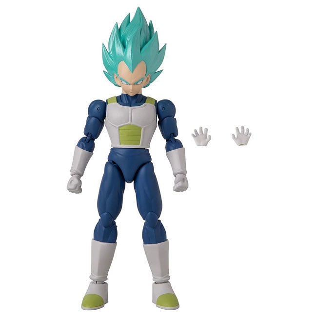 DRAGONBALL STARS SUPER SAIYAN BLUE VEGETA 6.5 INCH FIGURE