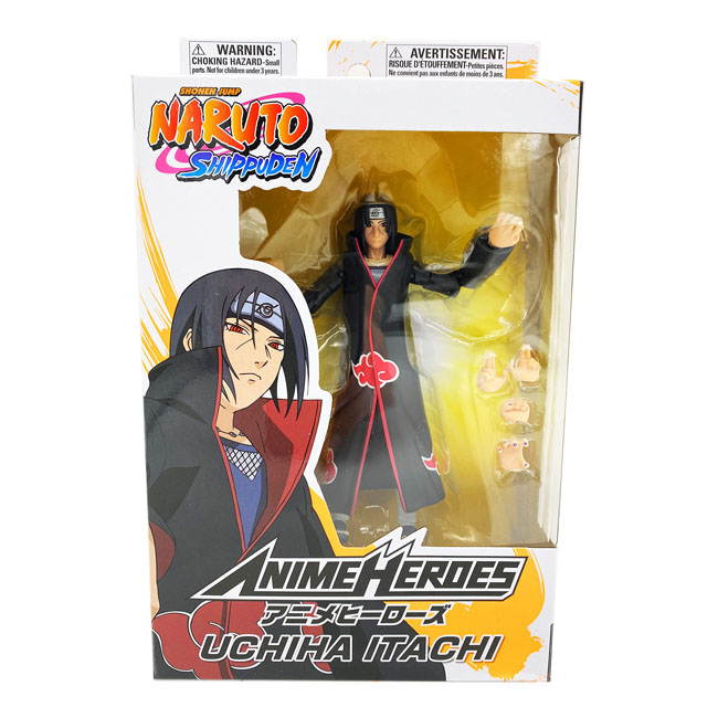 BANDAI ANIME HEROES NARUTO - ITACHI UCHIHA-36900