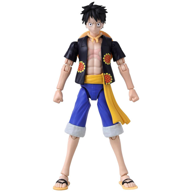 BANDAI ONE PIECE ANIME HEROES - MONKEY D LUFFY VERISON