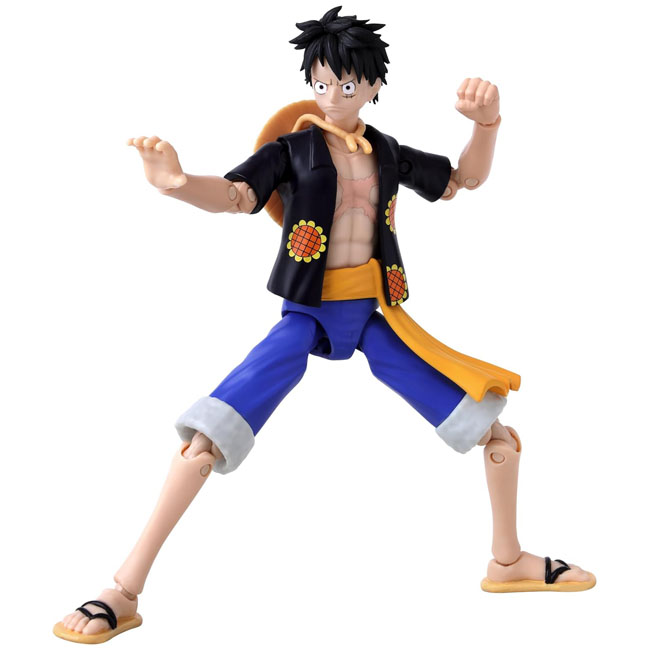 BANDAI ONE PIECE ANIME HEROES - MONKEY D LUFFY VERISON
