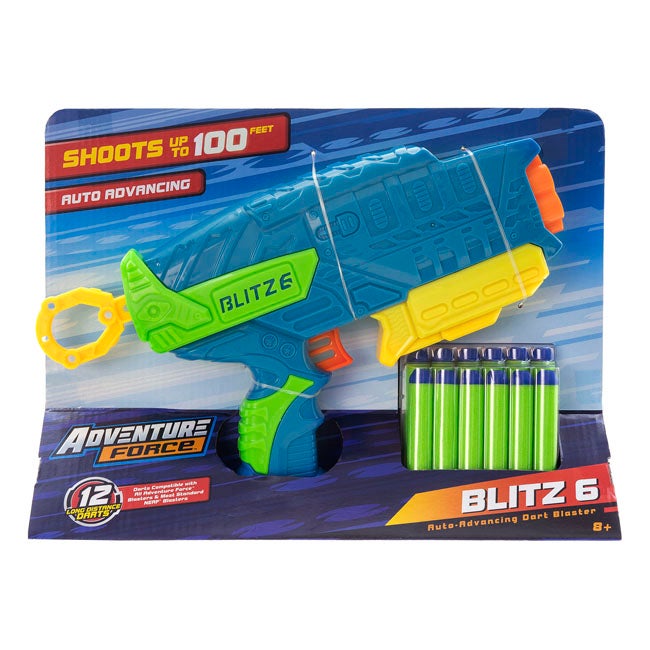 BUZZ BEE AIR WARRIORS BLITZ DART BLASTER GUN