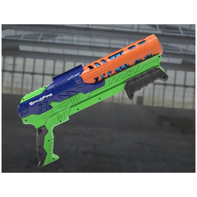 BUZZ BEE TOYS AIR WARRIORS SPINFIRE BLASTER