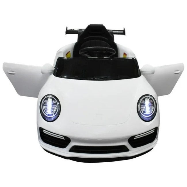 BBJ RIDE-ON LICENSED PORSCHE CAR 6V BATTERY WHITE - VMT-911