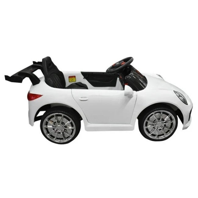 BBJ RIDE-ON LICENSED PORSCHE CAR 6V BATTERY WHITE - VMT-911