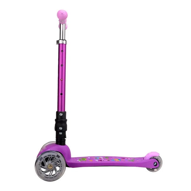 BOLDCUBE 3-WHEEL FOLDING SCOOTER TEENY FAIRYTALE LILAC