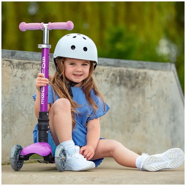 BOLDCUBE 3-WHEEL FOLDING SCOOTER TEENY FAIRYTALE LILAC