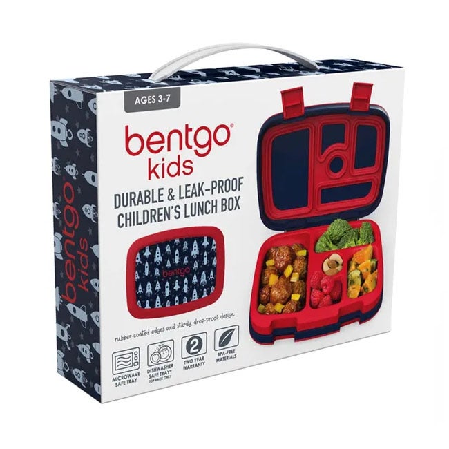 BENTGO KIDS PRINTS  LUNCH BOX ROCKET