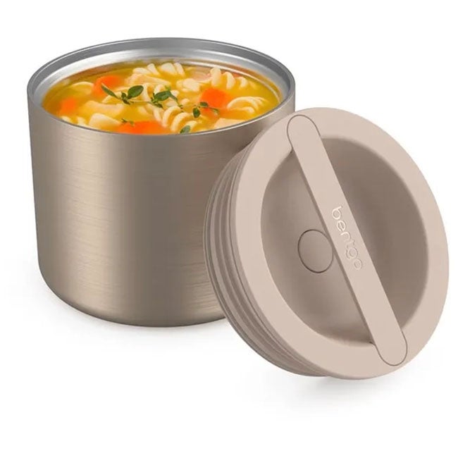 BENTGO  STAINLESS STEEL INSULATED FOOD CONTAINER  GOLD