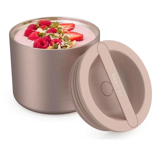 BENTGO  STAINLESS STEEL INSULATED FOOD CONTAINER  ROSE GOL