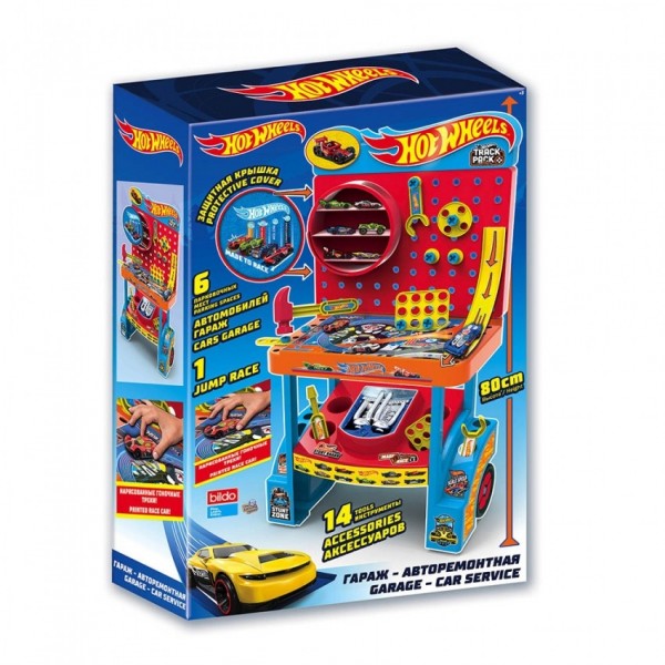 BILDO HOTWHEELS GARAGE TOOLBENCH