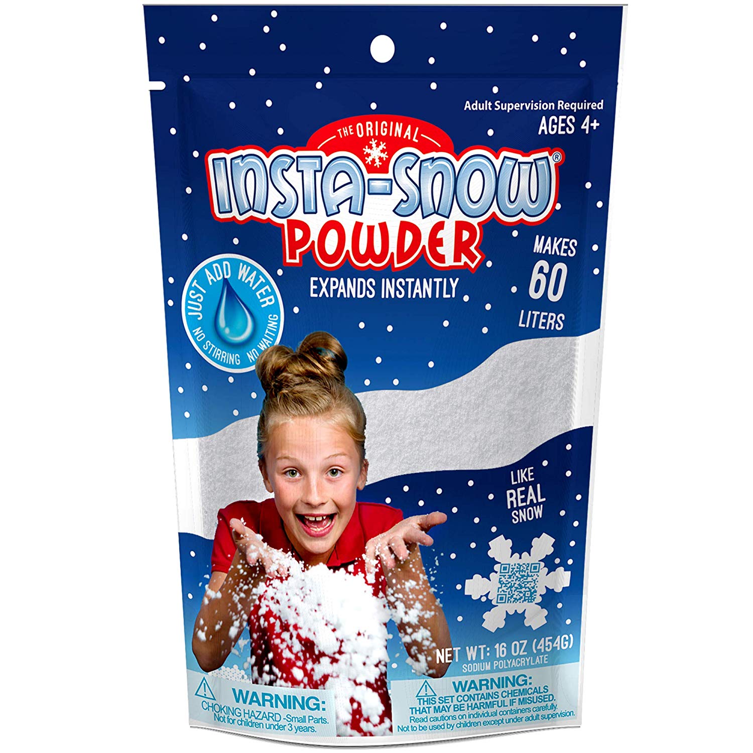 BE-AMAZING INSTA-SNOW POWDER 1LB