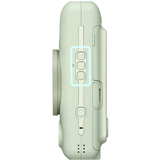 FUJIFILM INSTAX CAMERA LIPLAY C GREEN VN