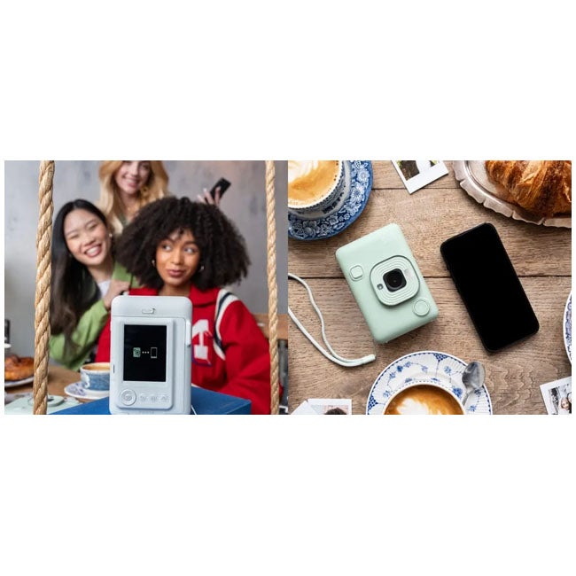 FUJIFILM INSTAX CAMERA LIPLAY C GREEN VN