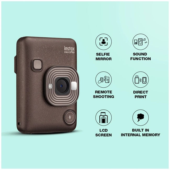 FUJIFILM INSTAX CAMERA LIPLAY C BRONZE VN