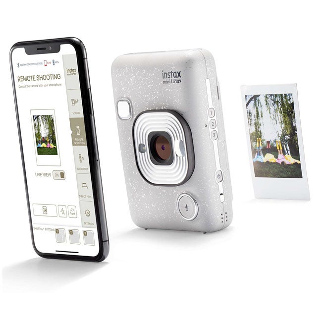 FUJIFILM INSTAX CAMERA LIPLAY C WHITE VN