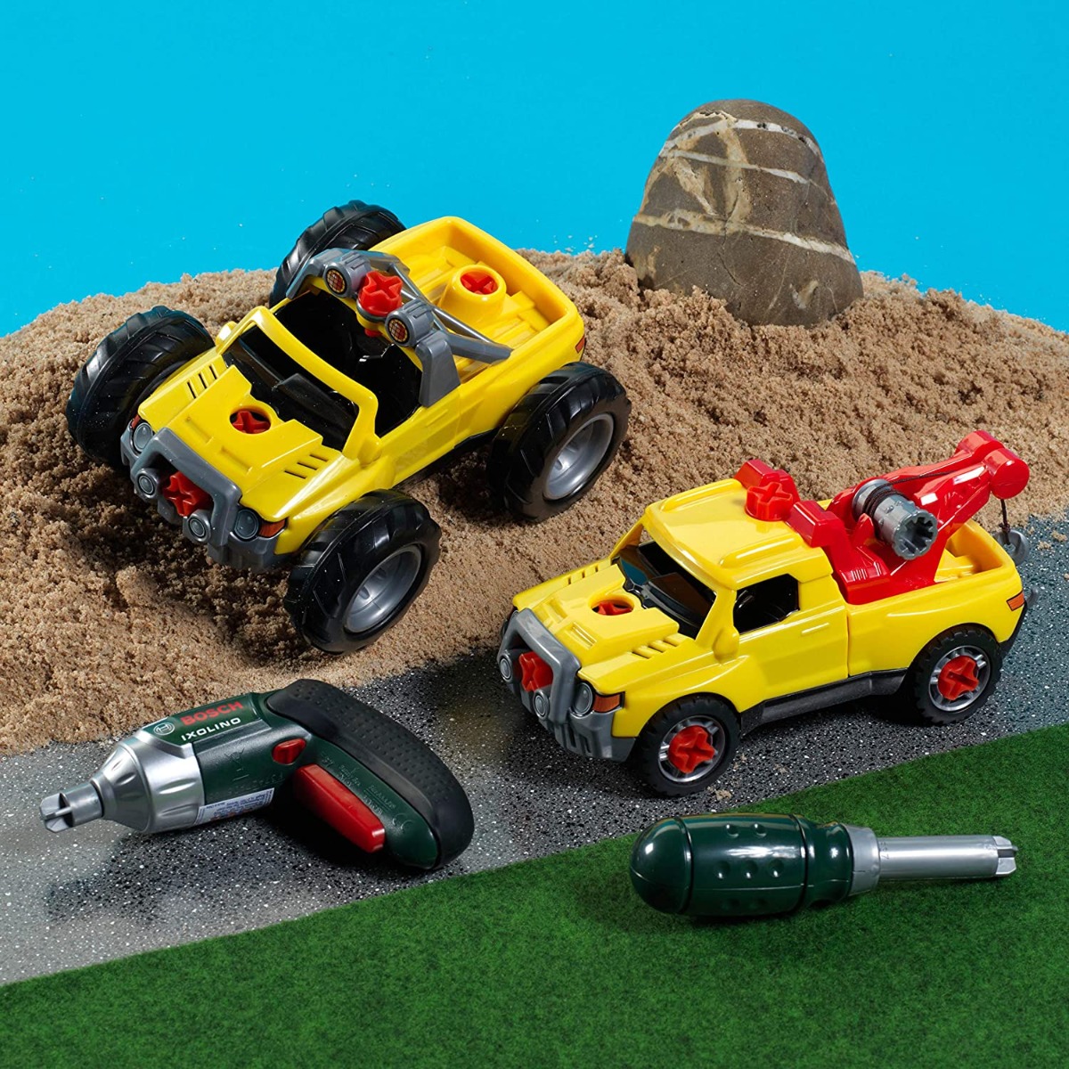 BOSCH 3 IN 1 TRUCK SET