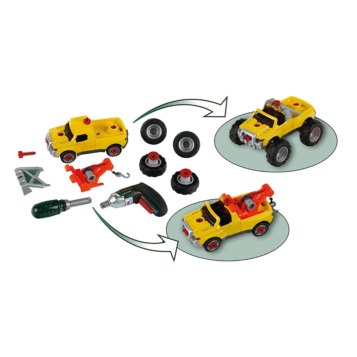 BOSCH 3 IN 1 TRUCK SET