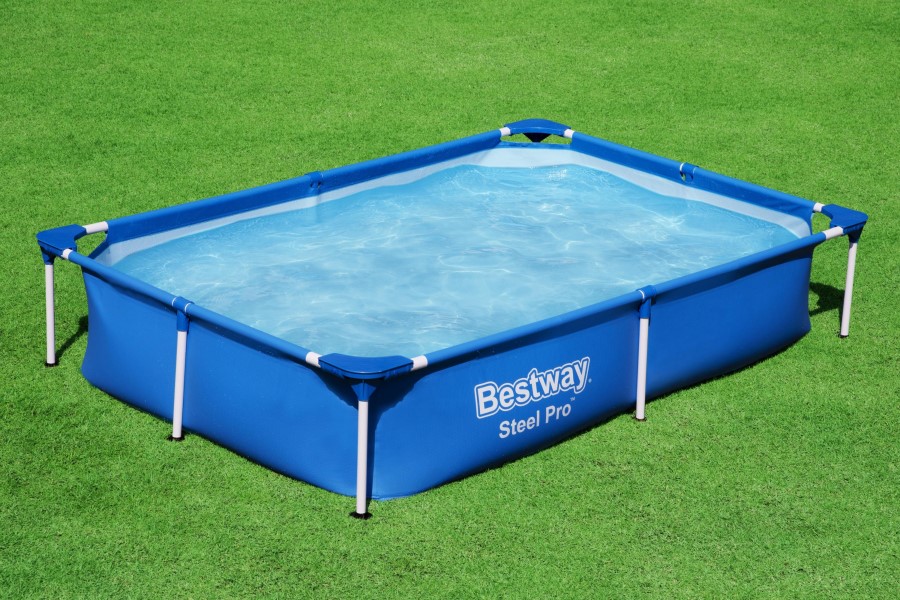 BESTWAY STEEL PRO RECTANGULAR SPLASH POOL (1.5 X 0.43 M)