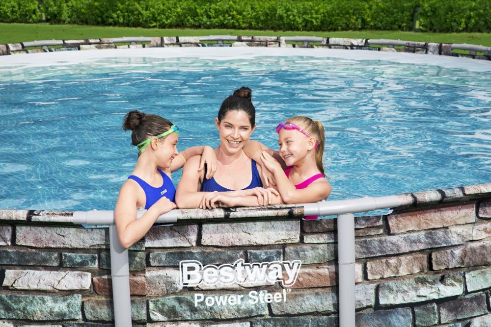 BESTWAY STEEL PRO SE ROUND POOL (6.71 X 1.32 M)