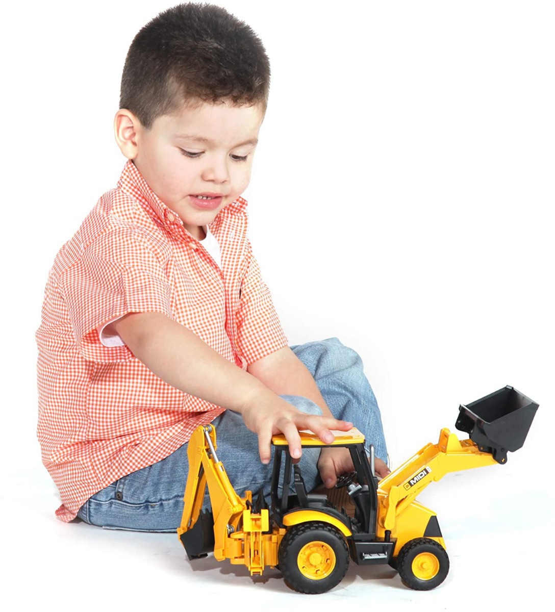 BRUDER JCB MIDI CX LOADER BACKHOE
