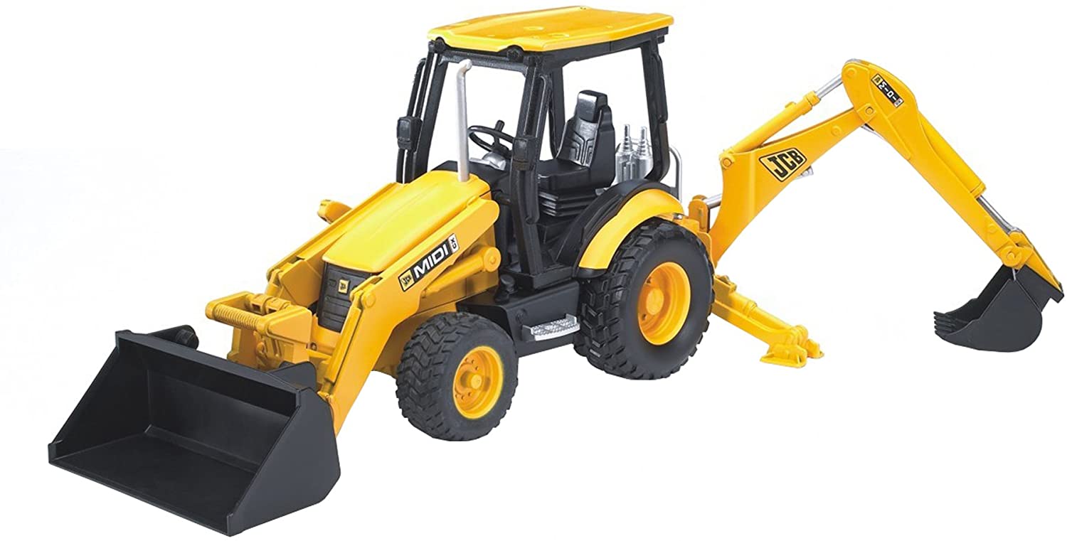 BRUDER JCB MIDI CX LOADER BACKHOE