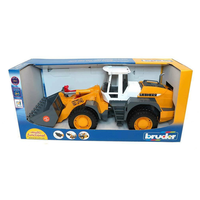 BRUDER LIEBHERR ARTICULATED ROAD LOADER