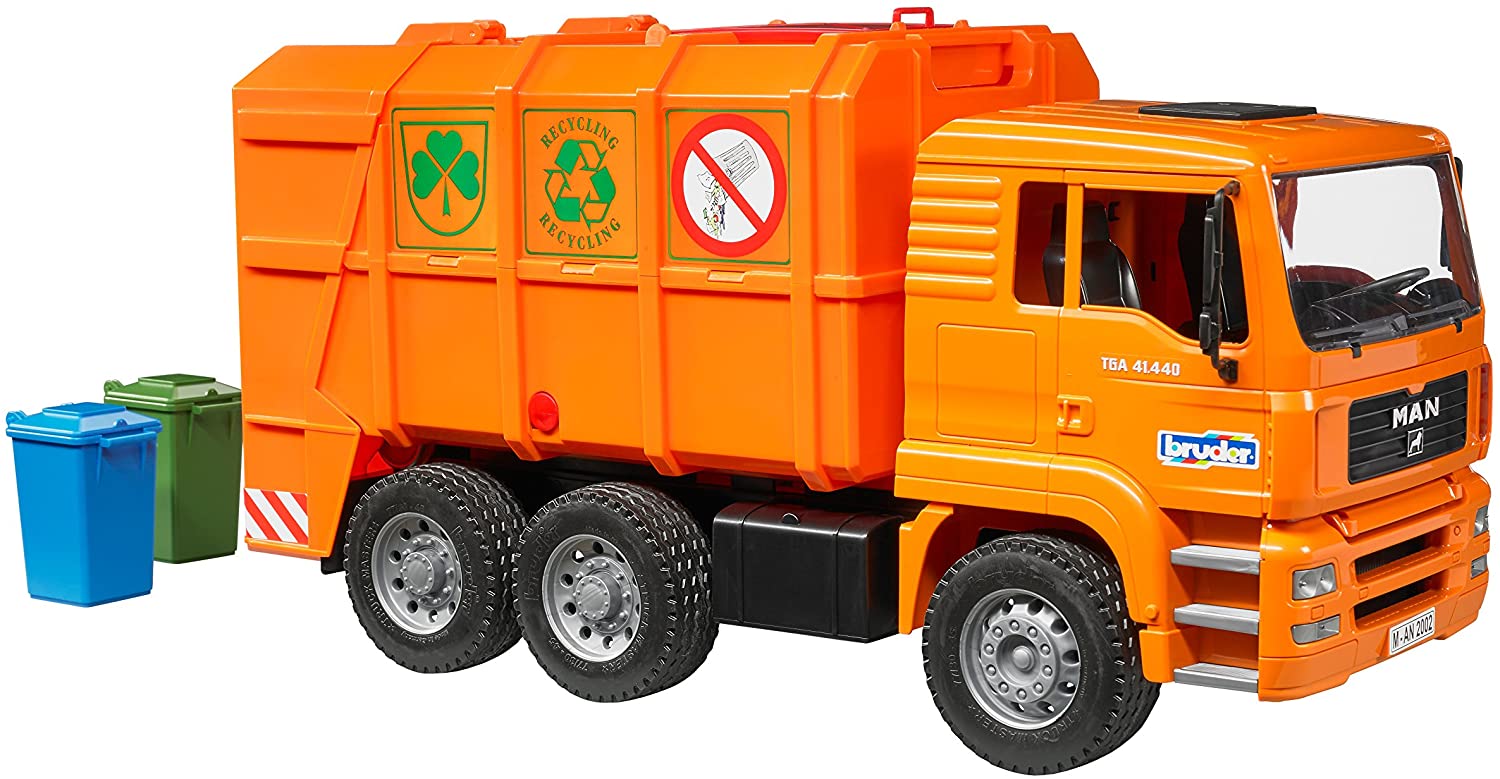 BRUDER MAN TGA GARBAGE TRUCK