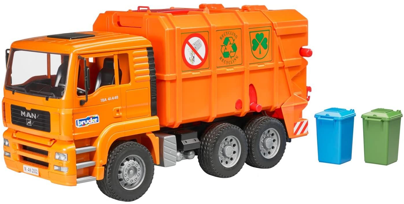 BRUDER MAN TGA GARBAGE TRUCK